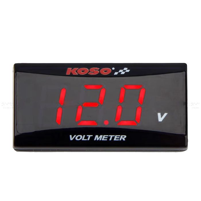 Voltmetru digital KOSO slim LCD universal