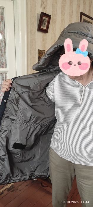 Куртка на синтепоне средней длины