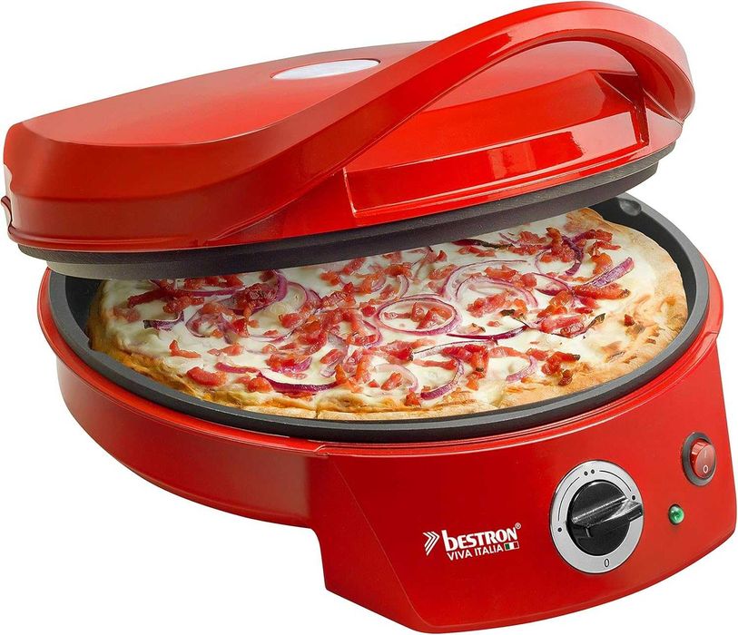 Mini cuptor pentru pizza Viva Italia BESTRON APZ400, Grill MX79