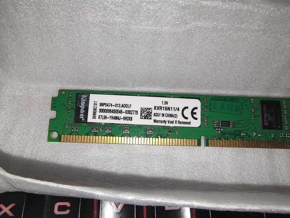Kingston DDR3 4 Гб 1600 Мгц