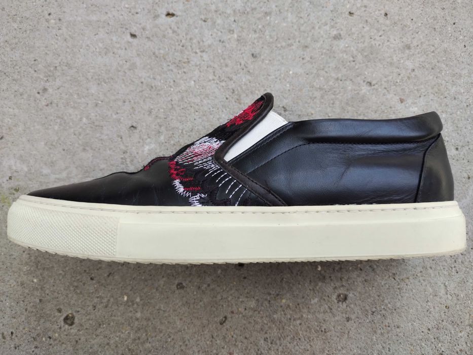 Pantofi Marcelo Burlon Flower Wings Slip-On