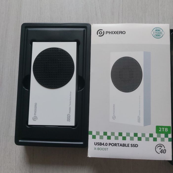 [НОВО] PHIXERO X-Boost USB4.0 Portable SSD 2TB | Скорост 40Gbps |