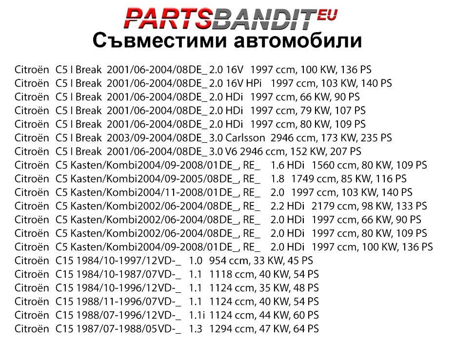 10 бр. Щипки Щипка Клипс Бутон за Citroen Ford Renault Peugeot