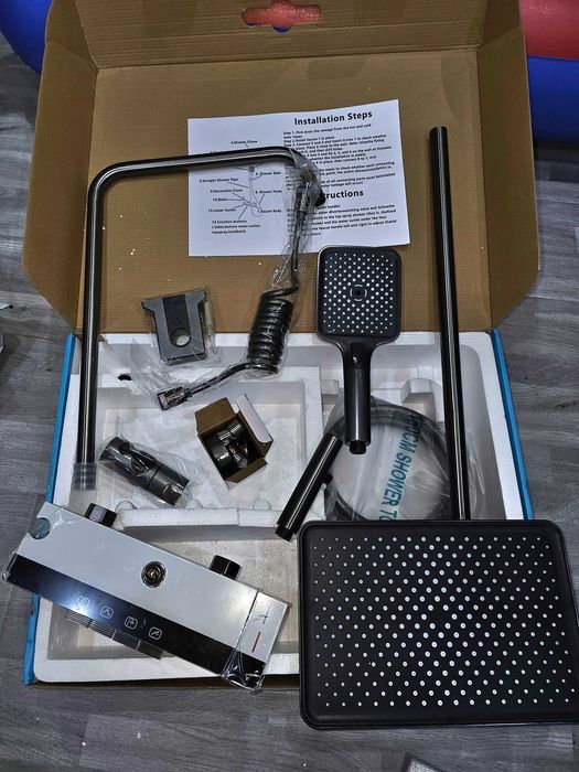 Дигитална душ система с LED дисплей