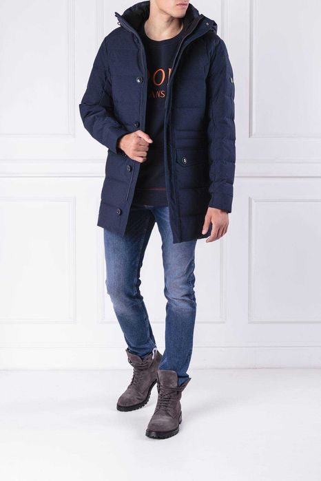 HUGO BOSS Green Jeer Down Jacket мъжко пухено яке пух размер S