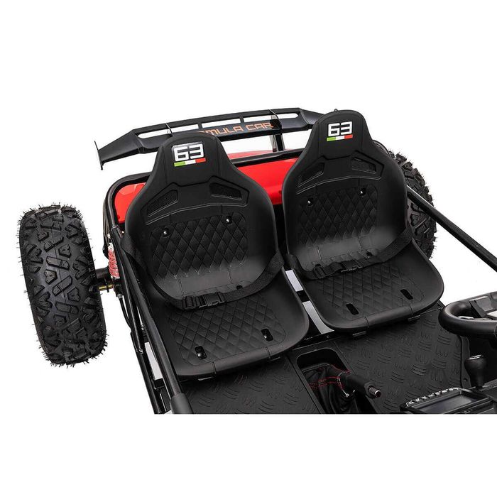 Buggy electric pentru 2 copii, Kinderauto BJSX2358, 800W 48V 20Ah RED