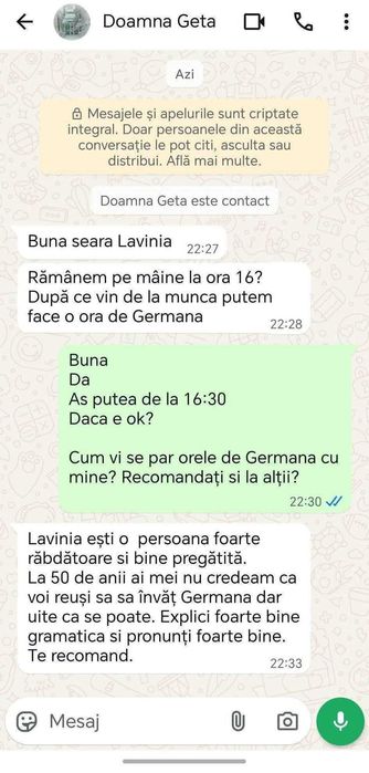 Curs de limba Germana online