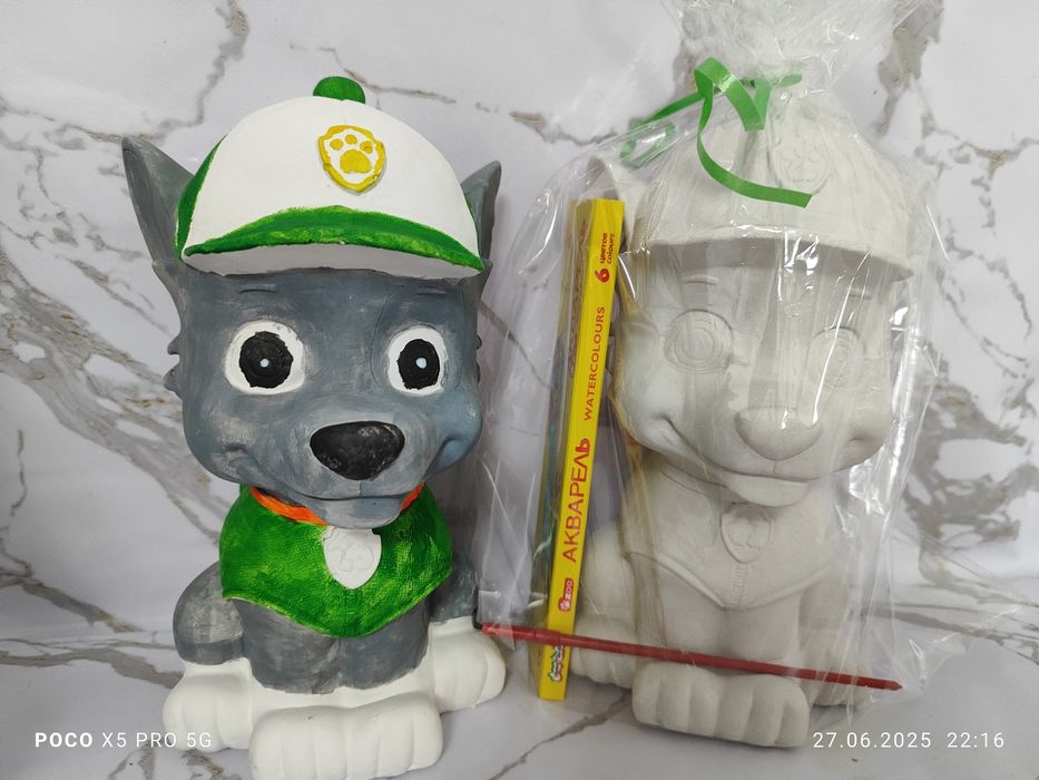 Гипсовые копилки для раскраски для мероприятий