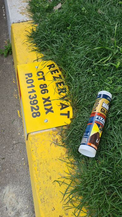 Placute parcare montaje Gratuit in oras 110 lei calitate extra lac UV