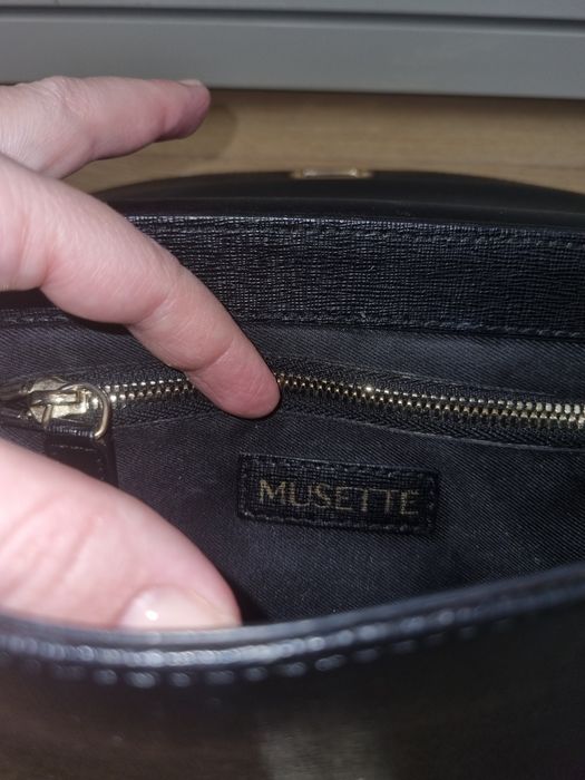 Geantă Musette neagră