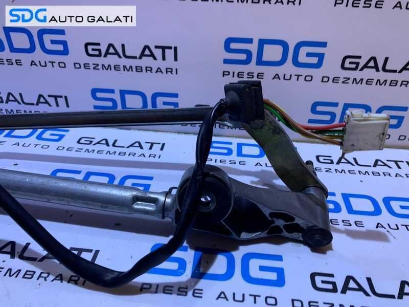 Ansamblu cu Motoras Brat Brate Stegatoare Parbriz Mercedes Benz W203 C Class 2000 - 2007 Cod A2038200342 A2038204042 A2038200305 A2038200505