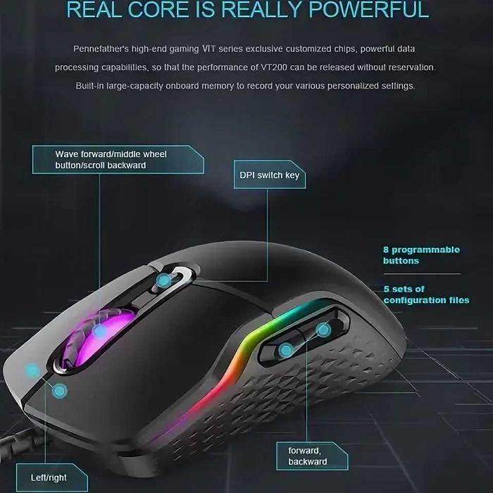 Игровая мышка Rapoo VT200