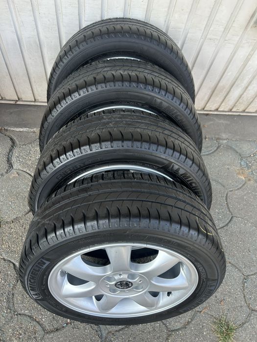 Jante aliaj 4x100mm, anvelope vara 195/55 R16, Mini Cooper One, Cabrio, Clubman, Opel Mazda Kia Hyundai Suzuki Toyota Honda