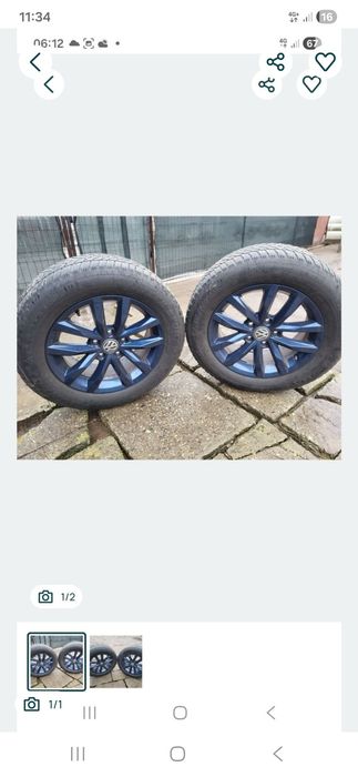 Set jante aliaj vw passat