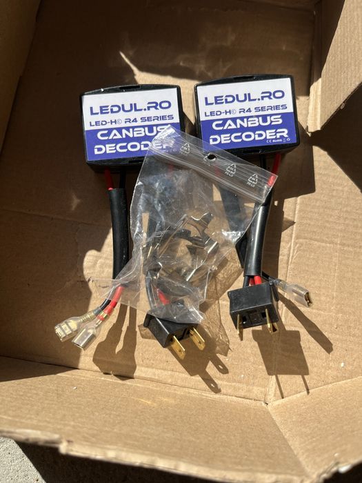 Kit led H7 LUSMAR LED-H 6000k 15000 lumeni 110W/set Canbus