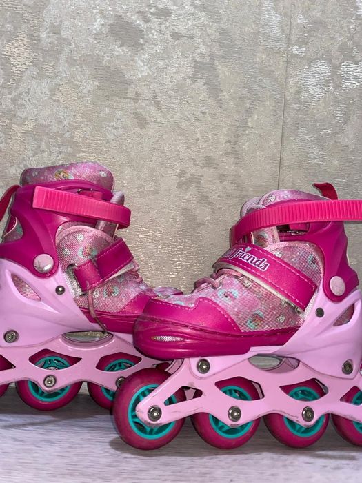 Срочно продается ролики девочковые. 31-34 р.