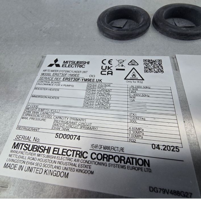 Pompă Caldură Aer-Apă Mitsubishi Ecodan ERST3OF-YM9E/SUZ-SWM80VA2 Nou Trifazat 18 kw