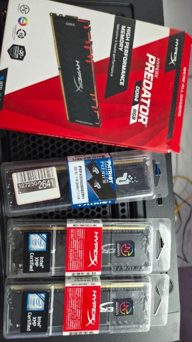 Продам 4 планки ddr4 32gb 3200mhz