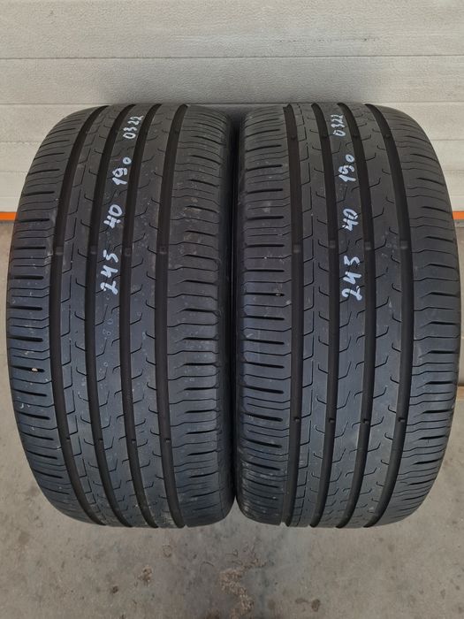Летни гуми 2 броя CONTINENTAL EcoContact6 245 40 R19 дот 0322