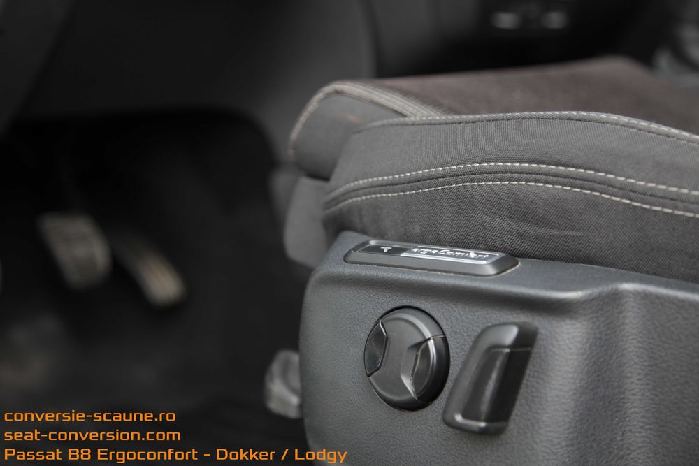 Sistem adaptare scaune de Passat B8 pe Lodgy Dokker