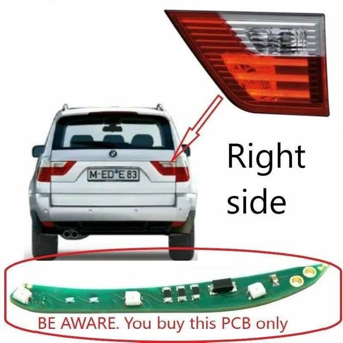 BMW X3 e83 Ремонтен комплект за стоп светлини лед стоп ремонт бмв е83