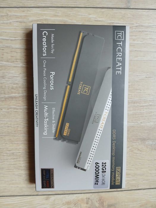 Teamgroup T-CREATE 2X16 DDR5 6000 MT/S CL 30 White