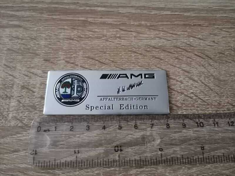 Mercedes Benz AMG Special Edition цветен стикер