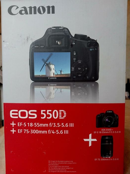 Продам фотоаппарат Canon 550D
