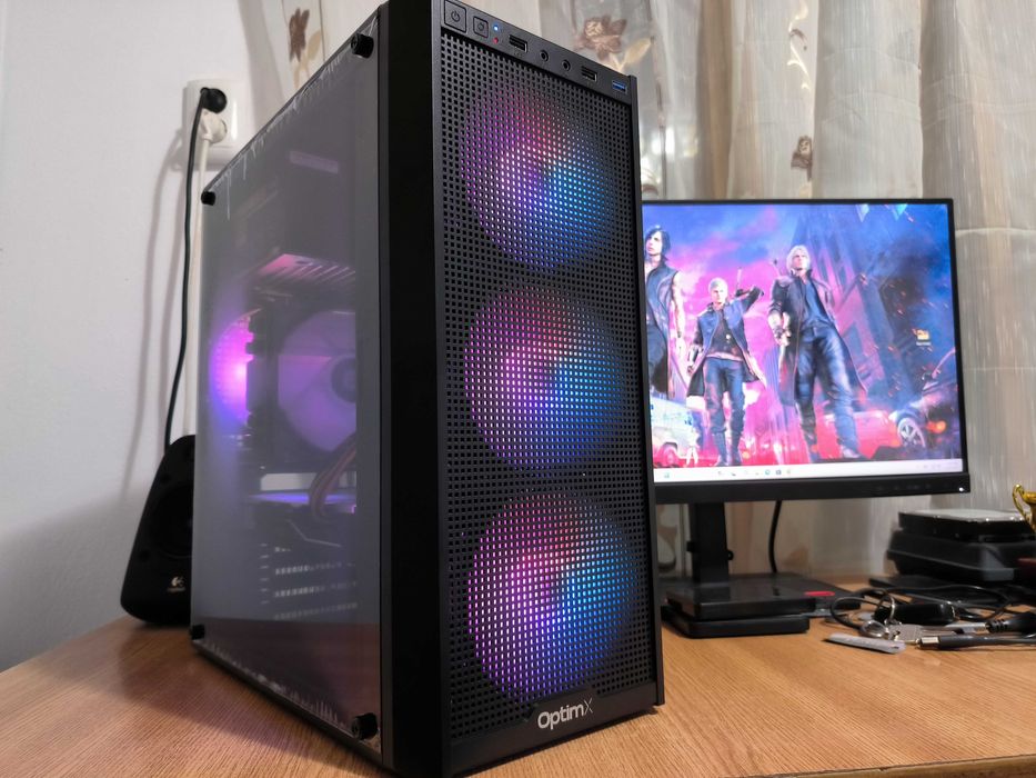 Unitate PC GAMING i7 8700 4.6Ghz/16GB DDR4/RX570 8GB/SSD M2/1TB HDD