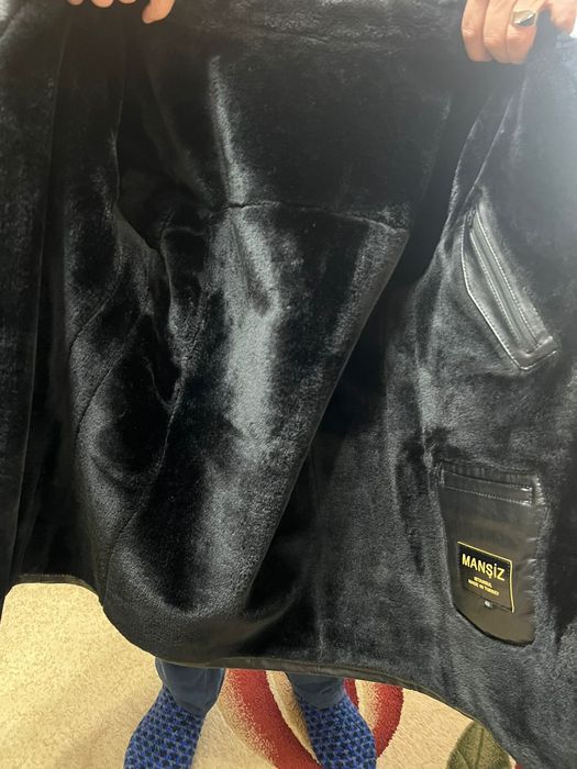 Мужская дубленка