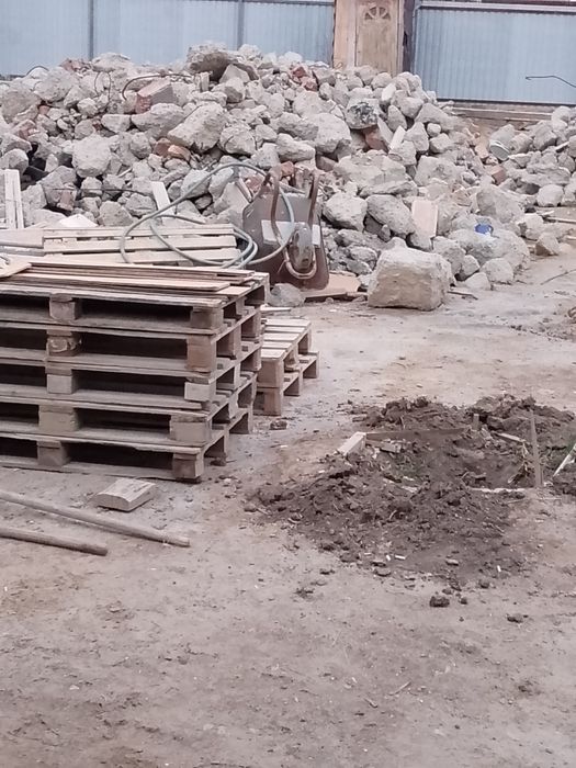 Отходы щебень   песок