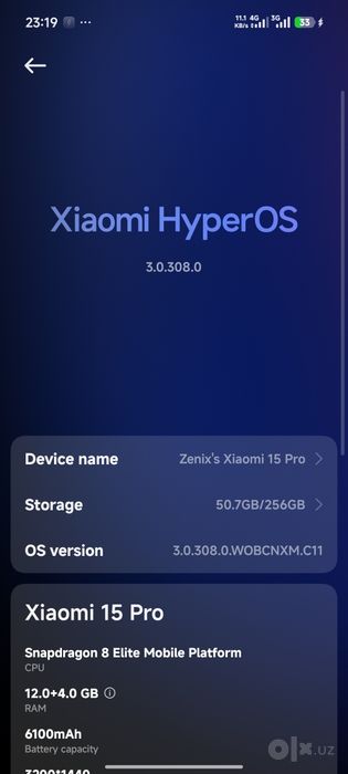 Xiaomi 15 pro full