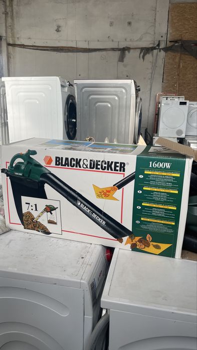 Aspirator suflantă/frunze Black & Decker 1600W, model GW250-X