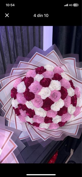 Buchete din trandafiri de sapun