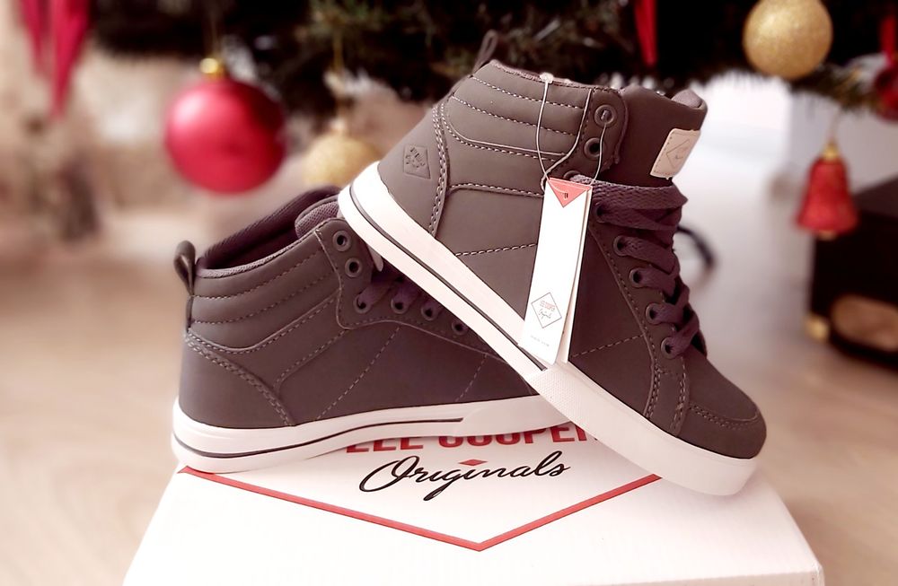 Детско кожено яке + кецове Lee Cooper