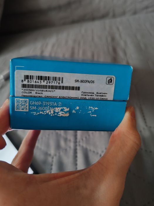 Samsung Galaxy j6 черен