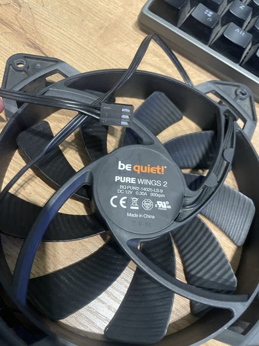 Кулеры be quiet pure wings 2 140мм 3шт