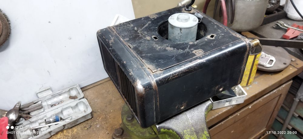 Печка дополнительная латунь на 24V