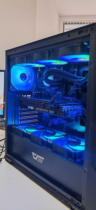 Супер Гейм PC Ryzen 5 9600X/32Gb/1TB SSD/RTX 3080 10Gb/WiFi&BT/Гаранци