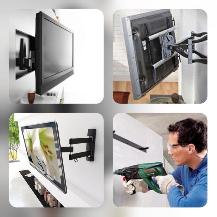 Услуги электрика установка ТВ, бытовой техники