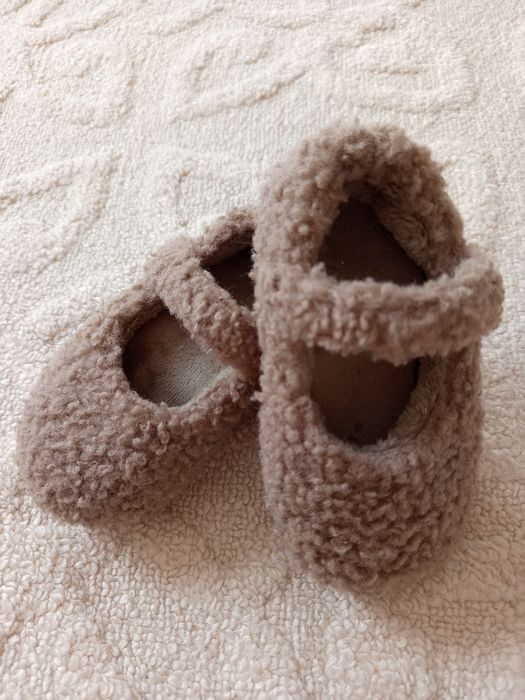 Балетки меховые Тедди для девочки.