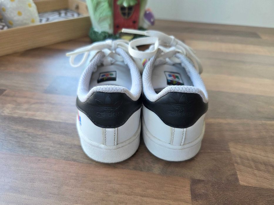 Adidasi Adidas Superstar I,  m 26,5, piele,