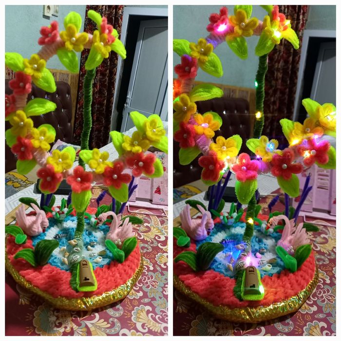 Капилка сувинер цветы гарания