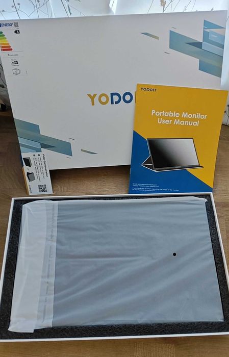 Преносим монитор Yodoit, 15.6-инчов 1920 x 1080P FHD