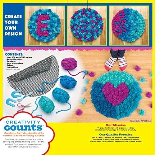 Creativity for Kids «Коврик из помпонов» (Pom Pom