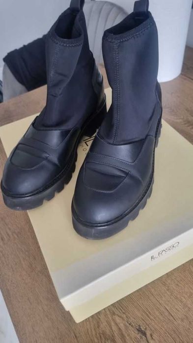 Botine/Ghete dama piele il passo