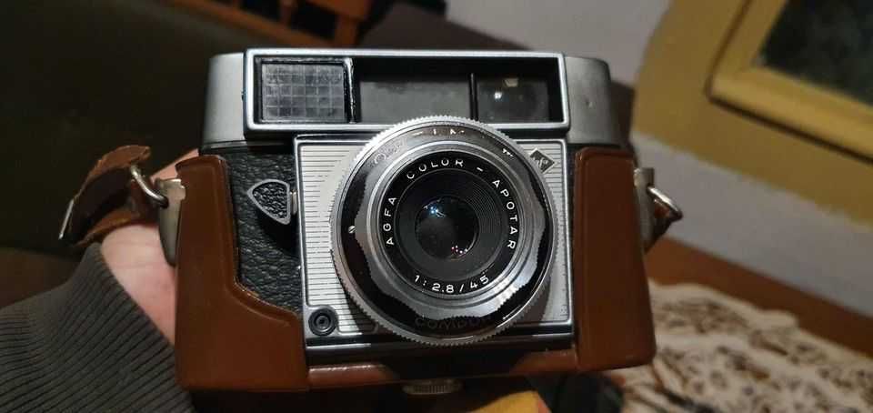 Colecție 6 Aparate Foto Vechi + Geanta