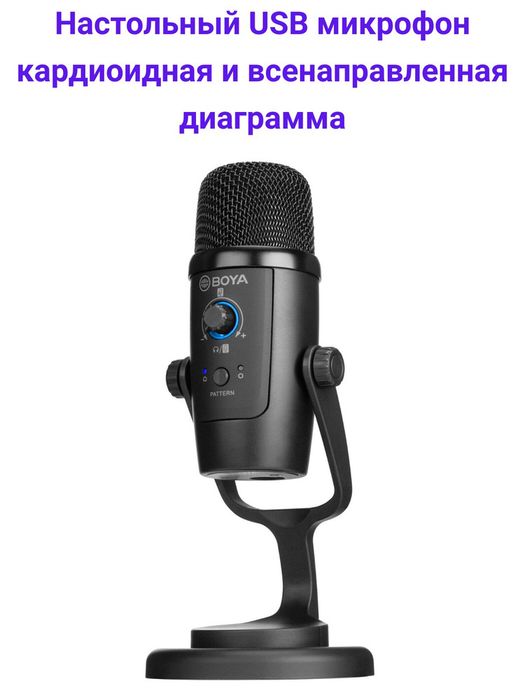 USB микрофон BOYA BY-PM500, новый