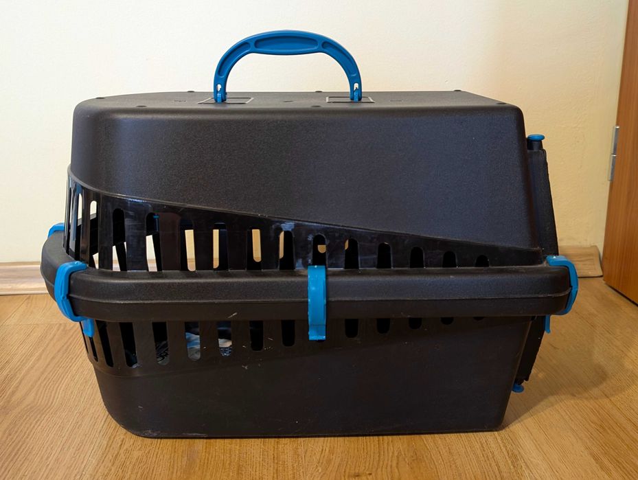 Транспортна клетка за кучета/котки/домашни любимци, среден размер