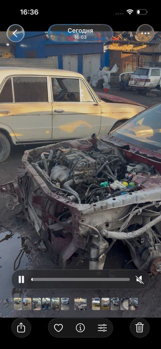 Мазда кронос 626 в разбор